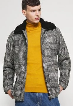 Mennace HENNESSEY BORG COLLAR JACKET - Summer Jacket - Multi -Mennace Shop Online 03c435158e3d40c09cfe79c6259eefc6