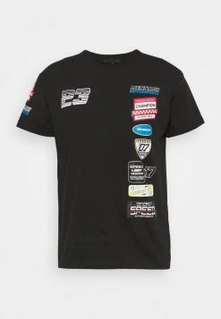 Mennace PETROL BADGE REGULAR UNISEX - Print T-shirt - Black -Mennace Shop Online 0d9d66dfdbf34403a856b17798ecce29