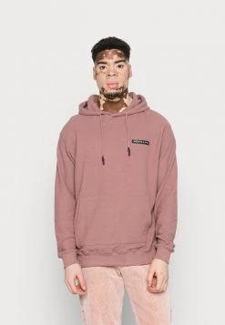 MENNACE WAFFLE TEXTURE HOODIE UNISEX - Hoodie - Dusty Pink