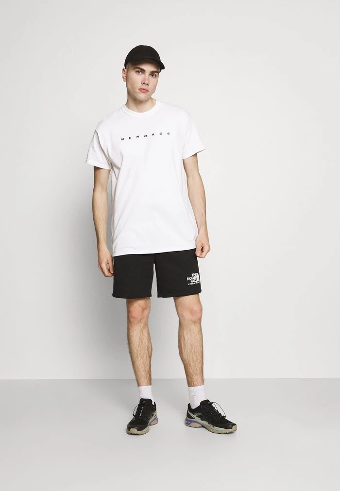 Mennace BREEZE PALM TREE REGULAR - Print T-shirt - Off White 4 Mennace BREEZE PALM TREE REGULAR - Print T-shirt - Off White - Image 2