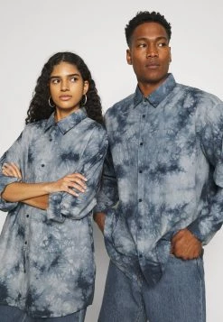 Mennace AFTERMATH UNISEX - Button-down Blouse - Grey -Mennace Shop Online 1cf0e5c8837e43a2a08dd1d56949a897