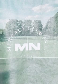 Mennace CLUB TENNIS COURT UNISEX - Print T-shirt - White -Mennace Shop Online 1d0cce277a2f4df29c21448ba28dd905
