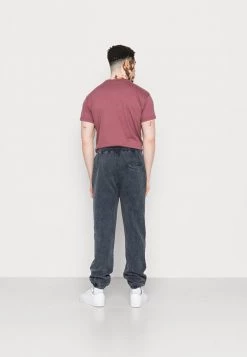 MENNACE UNISEX EMBROIDERED WASHED JOGGER - Tracksuit Bottoms - Blue -Mennace Shop Online 22088045460c4e248fe7b71bd9775a31