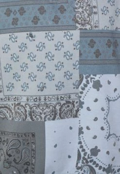 Mennace BANDANA HALF ZIP UNISEX - Zip-up Sweatshirt - Blue -Mennace Shop Online 239095346bd74fd9b5c2a9a548c44e48