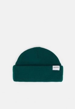 Mennace MINI ROLL BEANIE WITH TAB UNISEX - Beanie - Green