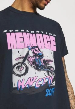 MENNACE MAD CITY - Print T-shirt - Washed Black -Mennace Shop Online 2aafbb4cb51648c3b6f953ca6077ec23