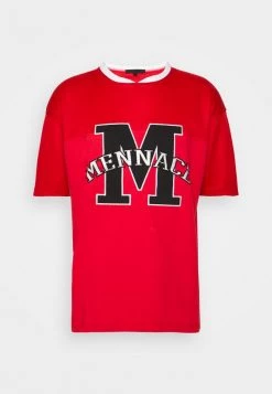 Mennace UNISEX AIRTEX OVERSIZED - Print T-shirt - Red -Mennace Shop Online 2ade7afd9de44d35a4fb2234d1a45ad1