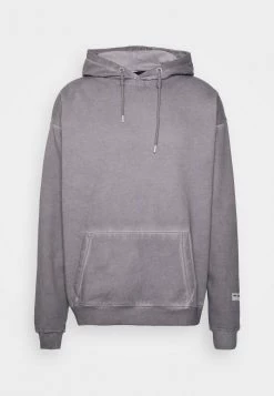 Mennace RECLAIM WASHED HOODIE UNISEX - Sweatshirt - Charcoal