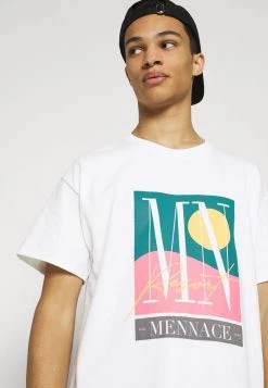 Mennace SUNDAZE RESORT REGULAR - Print T-shirt - White -Mennace Shop Online 2ed1f6d1f2584b57a20bbd09b05df953