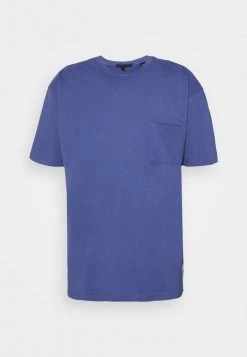 Mennace RECLAIM POCKET TEE UNISEX - Basic T-shirt - Blue