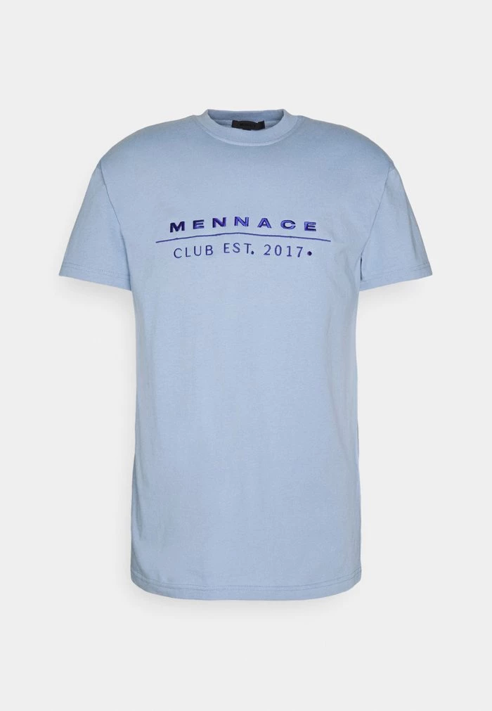 MENNACE CLUB UNISEX - Print T-shirt - Light Blue 3 MENNACE CLUB UNISEX - Print T-shirt - Light Blue