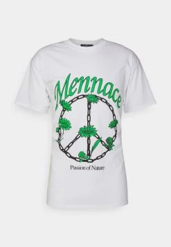 MENNACE PASSION OF NATURE - Print T-shirt - White