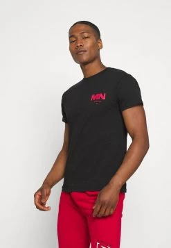 Mennace VINTAGE CAR REGULAR - Print T-shirt - Black