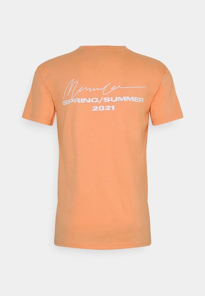 Mennace ESSENTIAL UNISEX - Print T-shirt - Peach 9 Mennace ESSENTIAL UNISEX - Print T-shirt - Peach - Image 7
