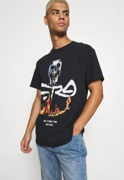 Mennace A$AP FERG FLAME SKULL - Print T-shirt - Black -Mennace Shop Online 49e828ff13434974bb0286ccef04b57c