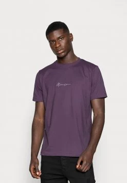 Mennace ESSENTIAL SIG UNISEX - Basic T-shirt - Purple