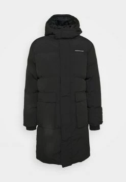 Mennace MIRROR LONGLINE PUFFER JACKET - Winter Coat - Black -Mennace Shop Online 4c22e2e0d785495ca900e30426927911