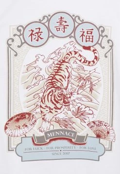 MENNACE ORIENTAL TIGER TEE - Long Sleeved Top - White -Mennace Shop Online 4d3ed1732a194aec92df6bf126cc8697