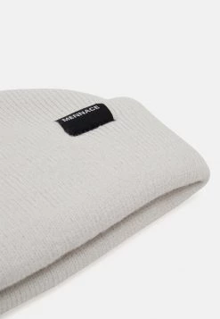 Mennace MINI ROLL BEANIE WITH TAB UNISEX - Beanie - Off White -Mennace Shop Online 4efb649aef714a25912a619486b9c7e1