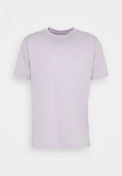 Mennace UNISEX ESSENTIAL DROP SHOULDER SS T SHIRT - Print T-shirt - Purple -Mennace Shop Online 50f71cd081544646a252208119e86cdb