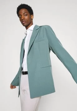 Mennace AFTERMATH ASYMMETRIC SUIT JACKET - Suit Jacket - Light Blue -Mennace Shop Online 5218c2ab05b84b0a956fc1e671667901