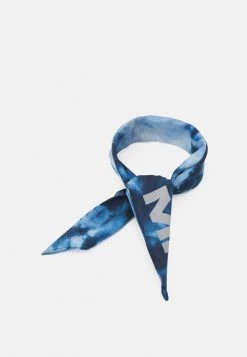 Mennace DEEP BREEZE TIE DYE BANDANA UNISEX - Foulard - Navy