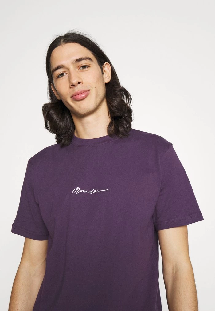 Mennace ESSENTIAL REGULAR UNISEX - Print T-shirt - Purple 6 Mennace ESSENTIAL REGULAR UNISEX - Print T-shirt - Purple - Image 4