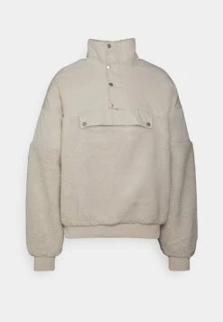 Mennace BORG OVERHEAD JACKET UNISEX - Winter Jacket - Off White