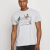 MENNACE TRACK BUTTERFLY REGULAR - Print T-shirt - Grey -Mennace Shop Online 6029e268cd314c329c8f2075ca088a0c