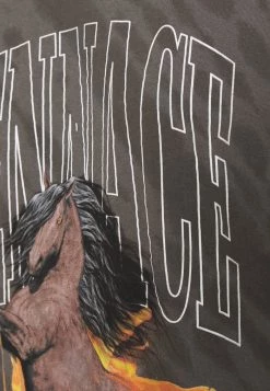 Mennace FLAMING STEED TIE DYE - Print T-shirt - Grey -Mennace Shop Online 61ead1a0be134c5f87952213cf1f7ad7