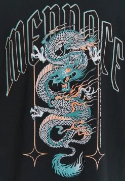Mennace HAVANA DRAGON REGULAR - Print T-shirt - Black -Mennace Shop Online 64910267e2054496b0cefd8a8a5a5e10