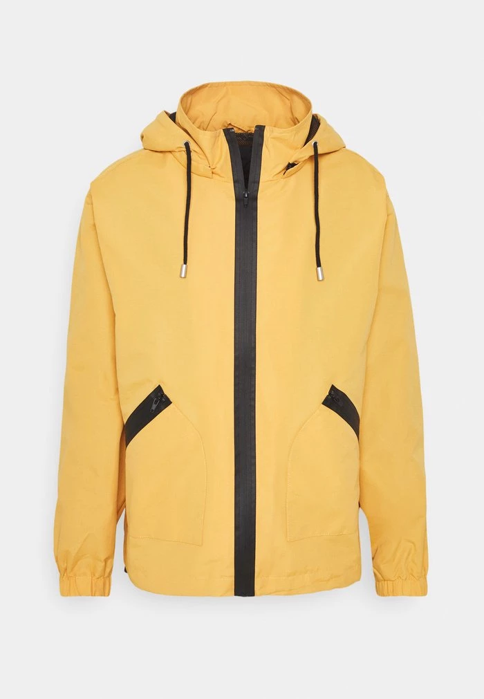 Mennace WASHED TECH JACKET - Summer Jacket - Orange 8 Mennace WASHED TECH JACKET - Summer Jacket - Orange - Image 6