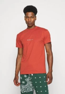 Mennace ESSENTIAL - Print T-shirt - Burnt Orange