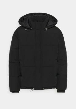 Mennace HENNESSEY OVERSIZED HOODED PUFFER JACKET - Winter Jacket - Black -Mennace Shop Online 6d497017df0d423ea7f93b38e1888444