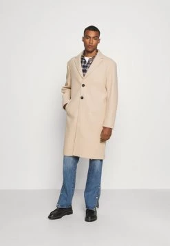 Mennace HENNESSEY COAT - Classic Coat - Beige