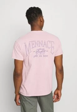 MENNACE TRACK GUIDE REGULAR - Print T-shirt - Pink