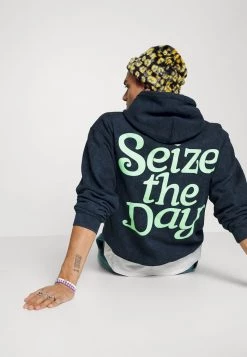 Mennace SEIZE THE DAY HOODIE - Sweatshirt - Black -Mennace Shop Online 75a6c2328c0948e88975a8a9066437ab