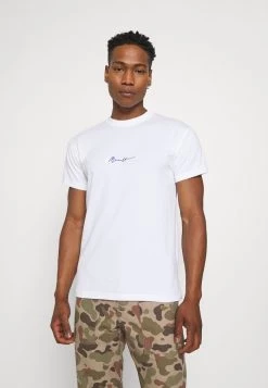 Mennace ESSENTIAL REGULAR BASIC TEE - Basic T-shirt - White