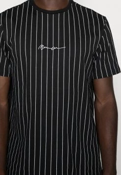 Mennace TEE WITH EMBROIDERY - Print T-shirt - Black -Mennace Shop Online 77b8ea1104a948f09a74d22a47346444