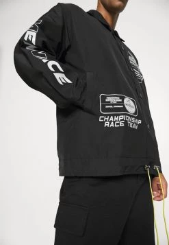 Mennace BOYS CLUB COACH JACKET - Summer Jacket - Black -Mennace Shop Online 7af4201940c442f5b021d95a9e4adf98