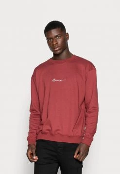 Mennace ESSENTIAL BOXY UNISEX - Sweatshirt - Burgundy