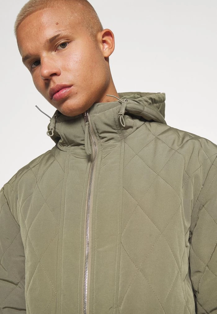 MENNACE EVIAN QUILTED JACKET - Winter Coat - Green 7 MENNACE EVIAN QUILTED JACKET - Winter Coat - Green - Image 5