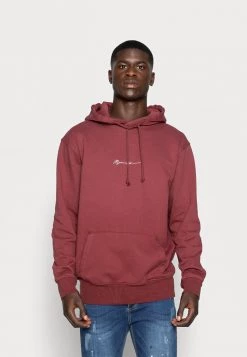 Mennace ESSENTIAL SIG HOODIE UNISEX - Hoodie - Burgundy