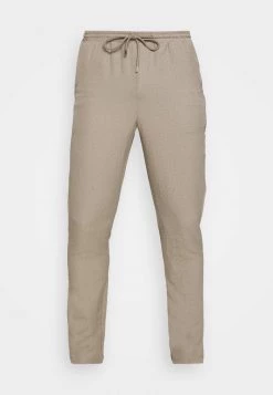 Mennace CRINKLE TAPERED JOGGER - Trousers - Cream -Mennace Shop Online 85e4901070b542cebf469adfa10a74c8