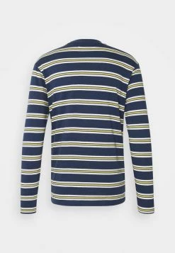 Mennace CLASSIC HORIZONTAL STRIPE UNISEX - Long Sleeved Top - Navy -Mennace Shop Online 8d64a1c305a8479cb6e99fce9e3e61f2