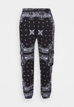 Mennace JOGGERS PAISLEY - Tracksuit Bottoms - Black -Mennace Shop Online 904961a7ee9b45afb1ff68ec405a537d