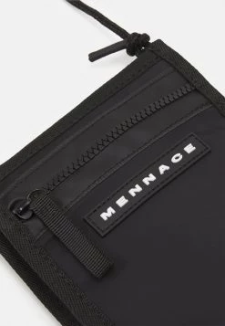 Mennace ZIP NECK POUCH UNISEX - Across Body Bag - Black -Mennace Shop Online 90fae9a820904ccd88eb8b4a7e19204c
