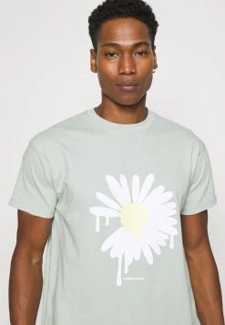 Mennace SUNDAZE DAISY REGULAR UNISEX - Print T-shirt - Green -Mennace Shop Online 95fb8030182e4642bde1ffbf72a5e6aa
