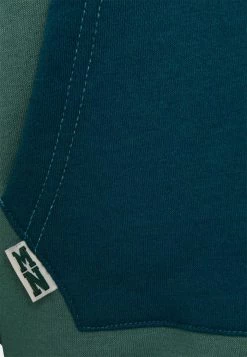 MENNACE CUT SEW PATCHWORK HOODIE - Sweatshirt - Green -Mennace Shop Online 988b2a1571b64e64b53894fca0f9cd6e