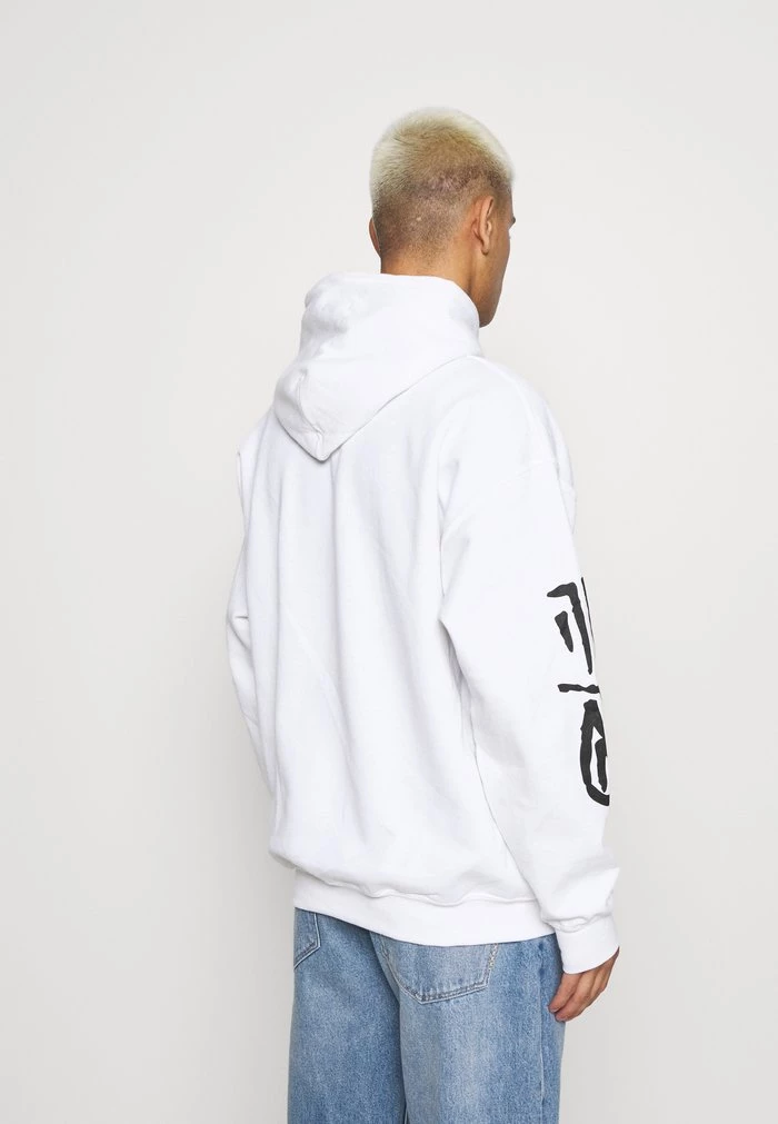 Mennace WORLDWIDE GLOBE HOODIE - Hoodie - White 5 Mennace WORLDWIDE GLOBE HOODIE - Hoodie - White - Image 3